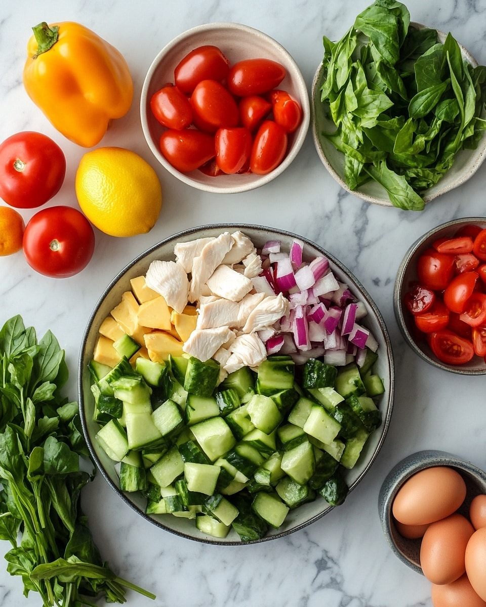 BBQ Chicken Chopped Salad: Easy & Flavorful Recipe 2 Ingrediant Of BBQ Chicken Chopped Salad Easy Flavorful Recipe