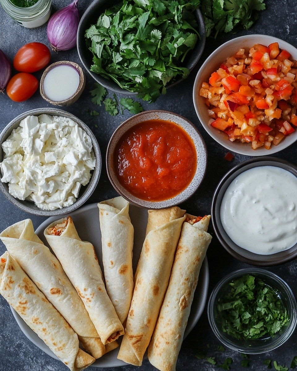 Crispy Buffalo Chicken Taquitos 2 Ingrediant Of Crispy Buffalo Chicken Taquitos