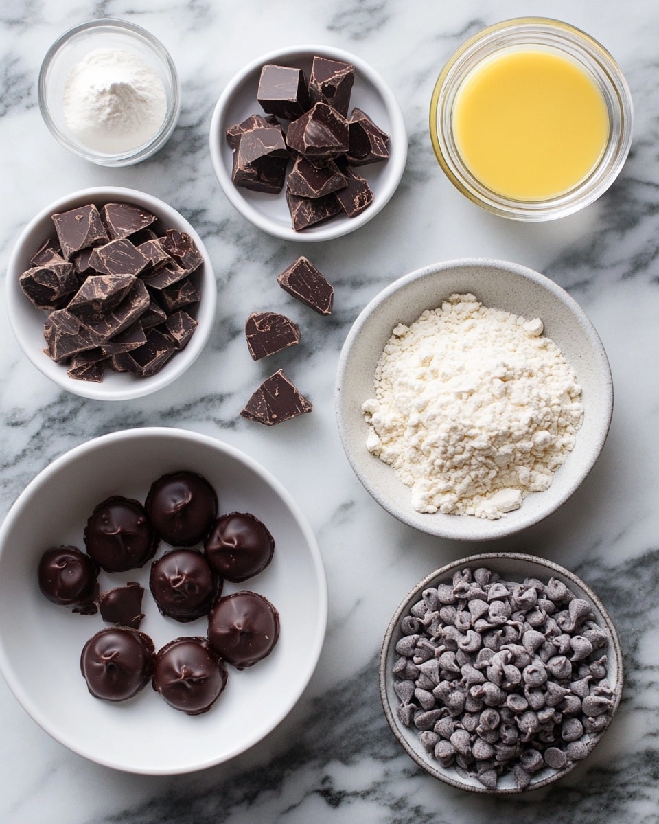 Ingrediant Of Decadent Chocolate Thumbprint Cookies Easy Holiday Everyday Recipe