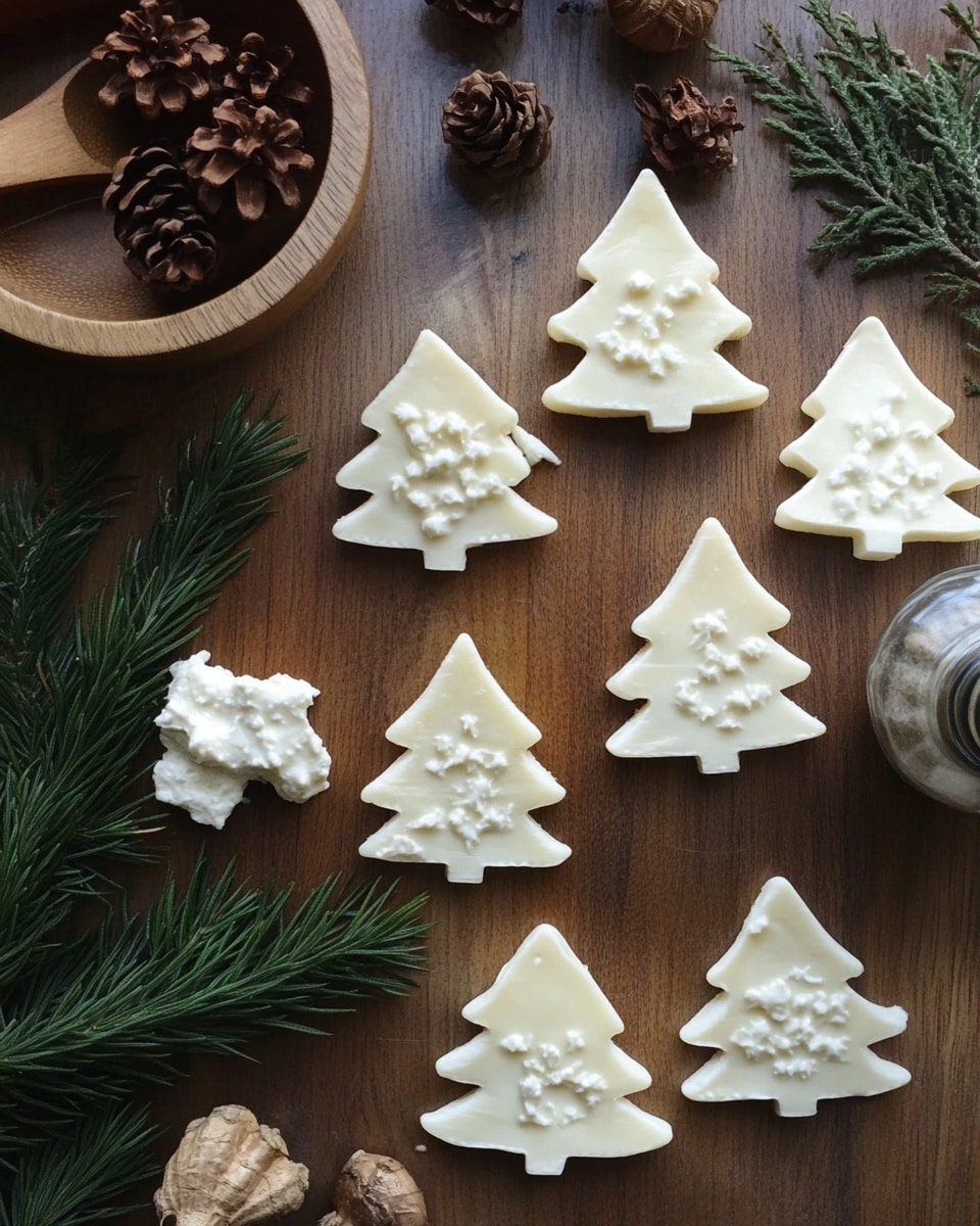 Ingrediant Of Festive Mini Brie Christmas Trees Easy Holiday Appetizer Recipe