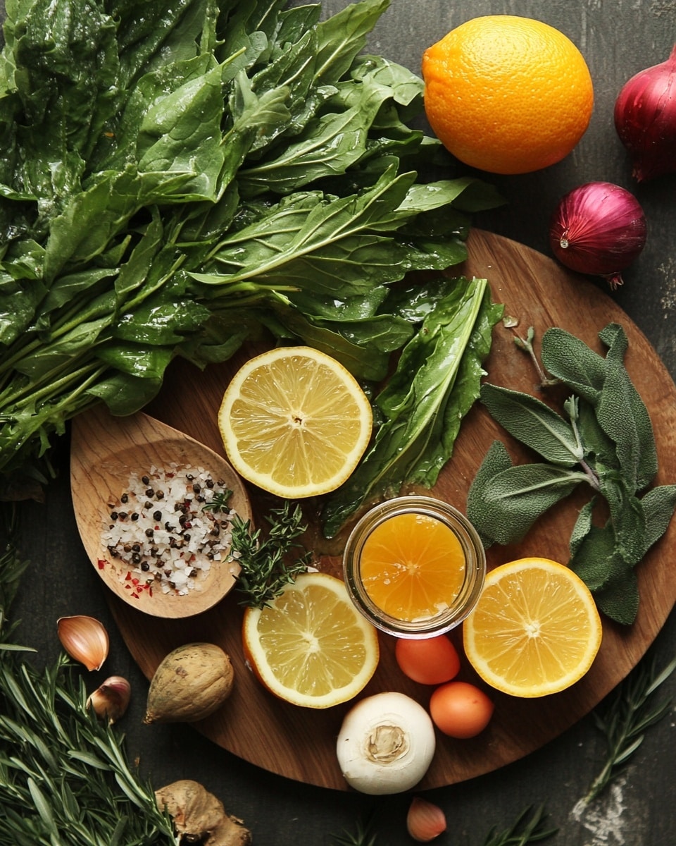 Ingrediant Of Healthy Christmas Salad Crunchy Greens Zesty Citrus Vinaigrette