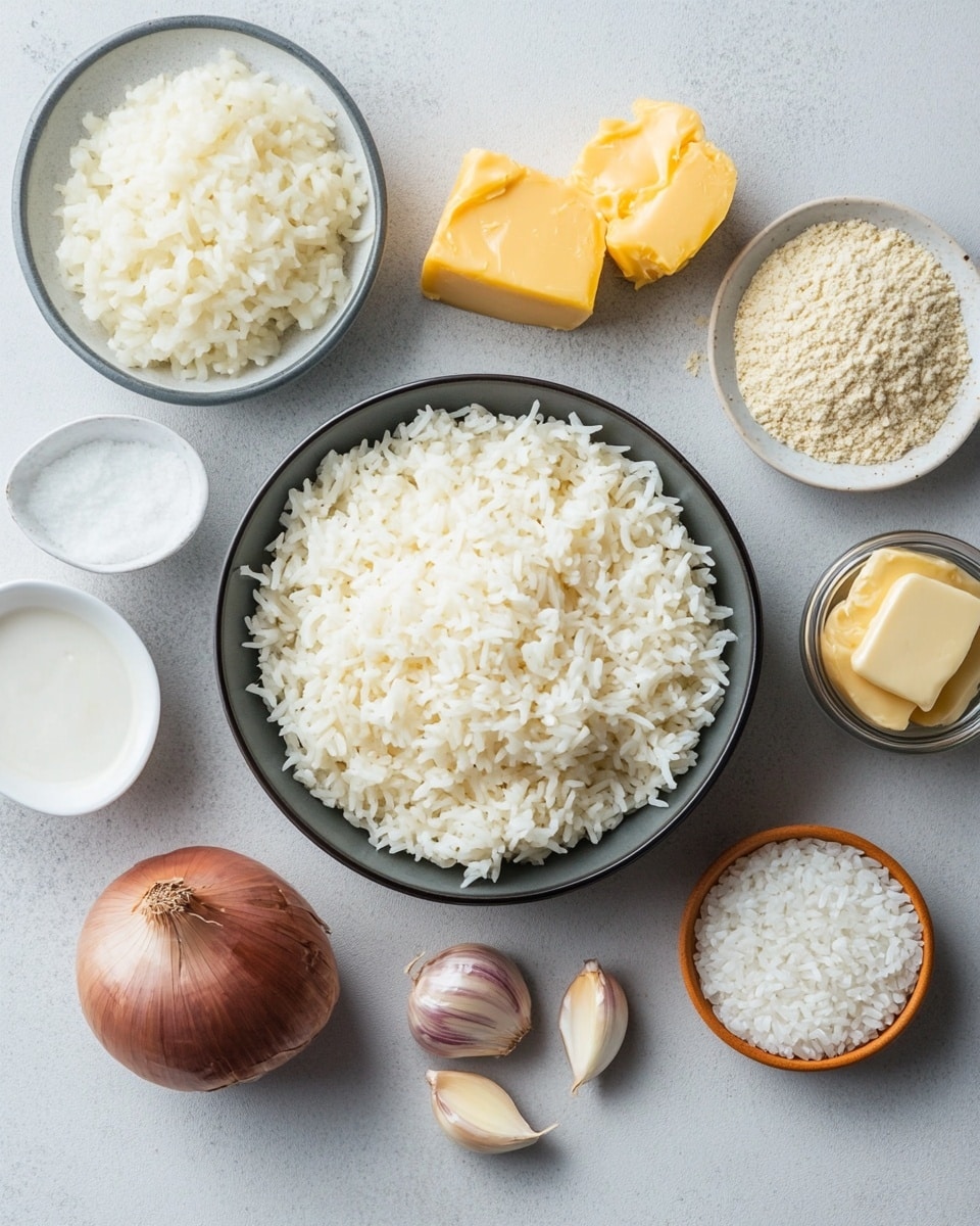 Ingrediant Of Rich French Onion Butter Rice