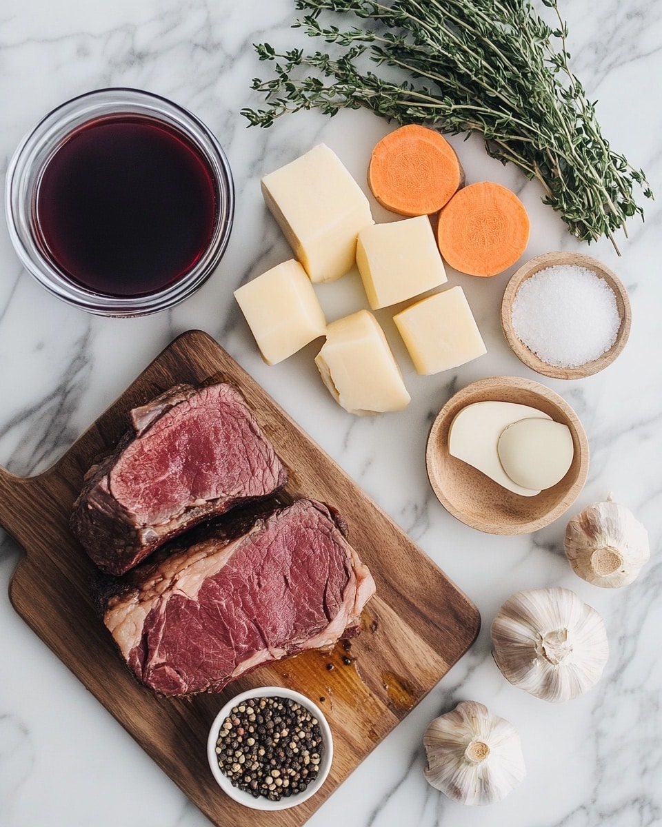 Slow-Cooked Red Wine Pot Roast 2 Ingrediant Of Slow Cooked Red Wine Pot Roast