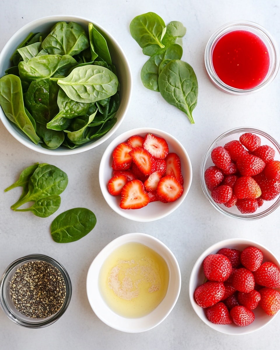 Strawberry Spinach Salad: Fresh & Flavorful 2 Ingrediant Of Strawberry Spinach Salad Fresh Flavorful
