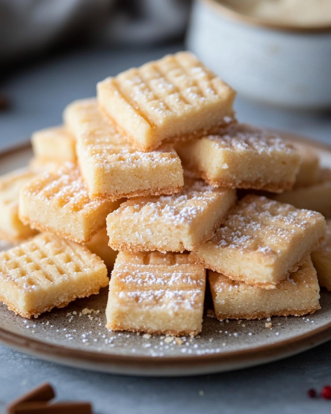 Buttery Trio Shortbread Cookies Recipe 1