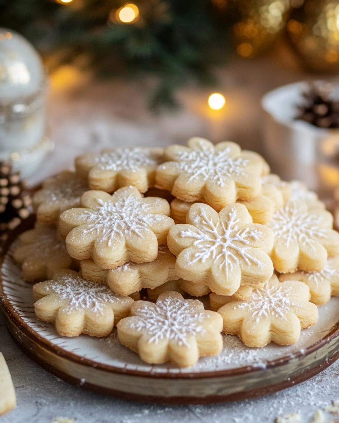 Easy Buttery Vanilla Shortbread Cookies Recipe 1