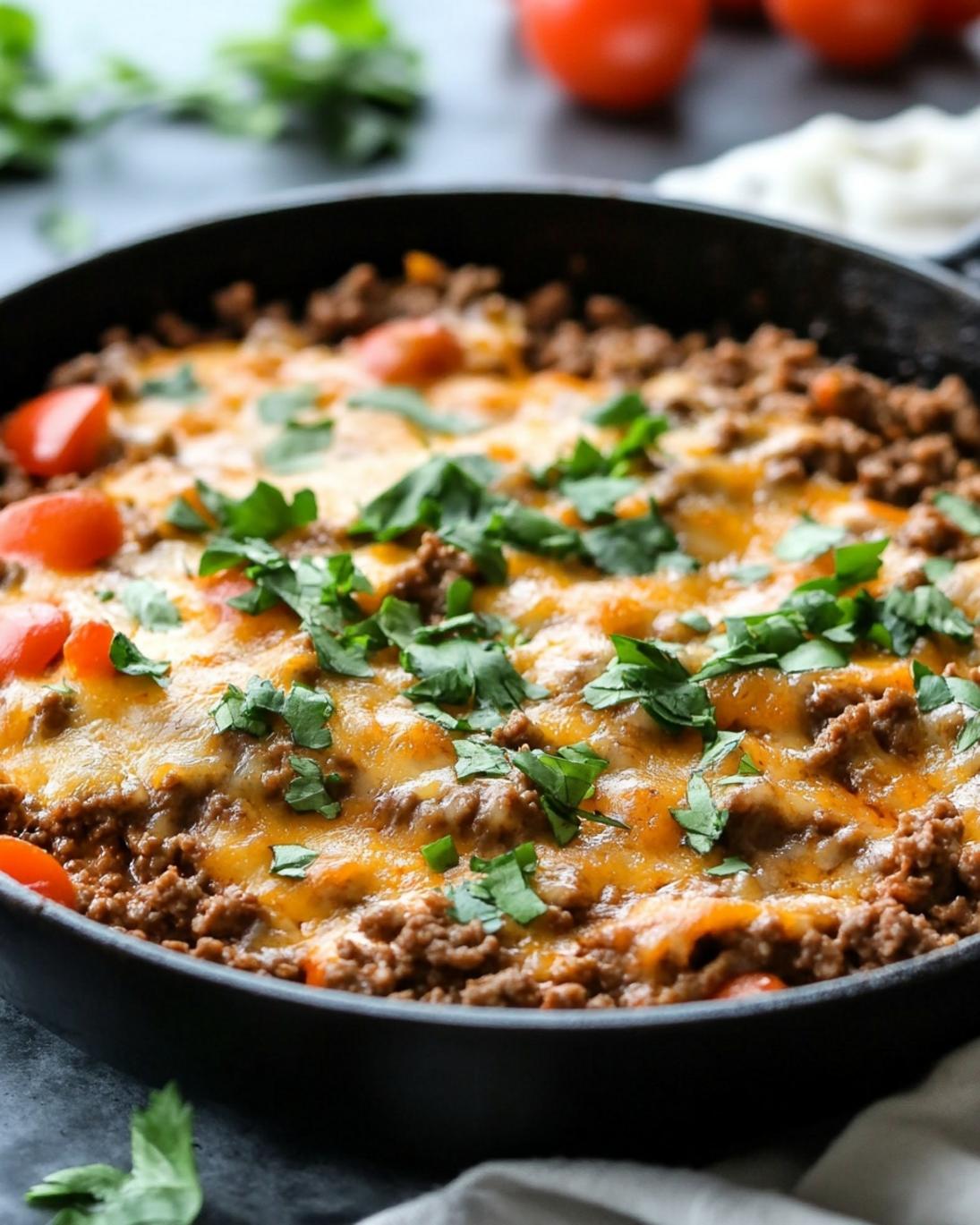 Easy Ground Beef Skillet Dinner Recipe 3 Easy Ground Beef Skillet Dinner Recipe 1