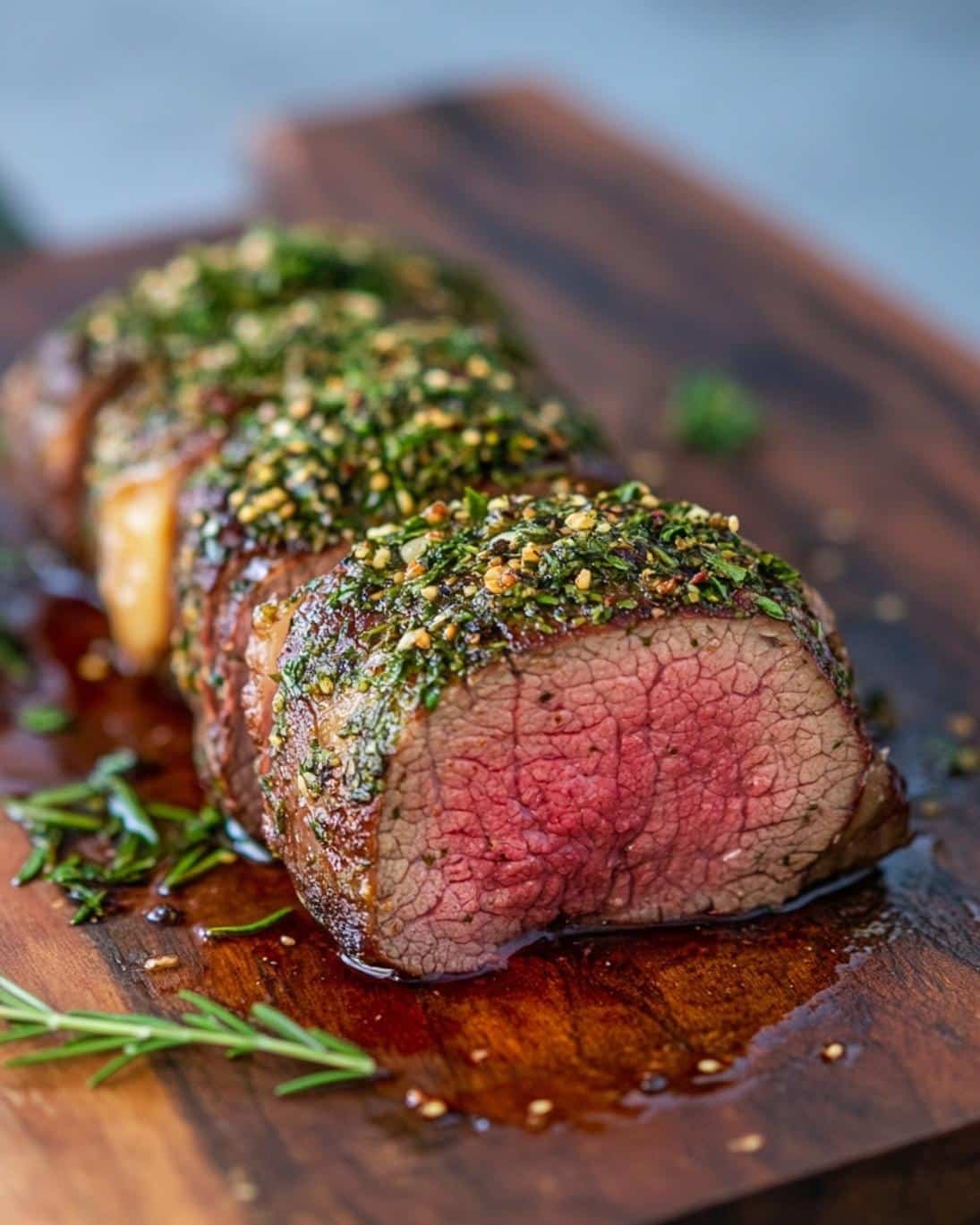 Herb-Crusted Beef Tenderloin