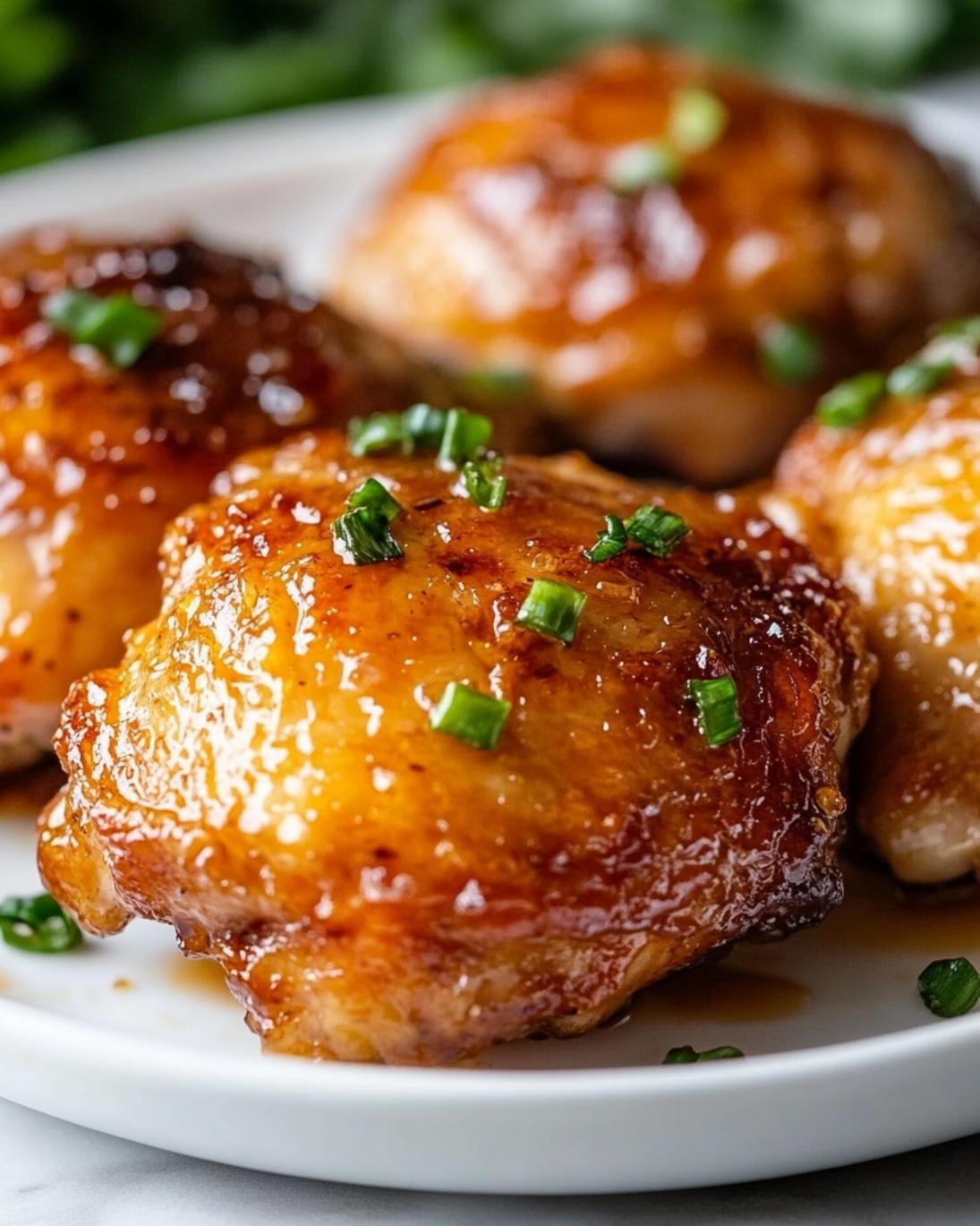 Perfectly Baked Honey Garlic Chicken Thighs Recipe 1