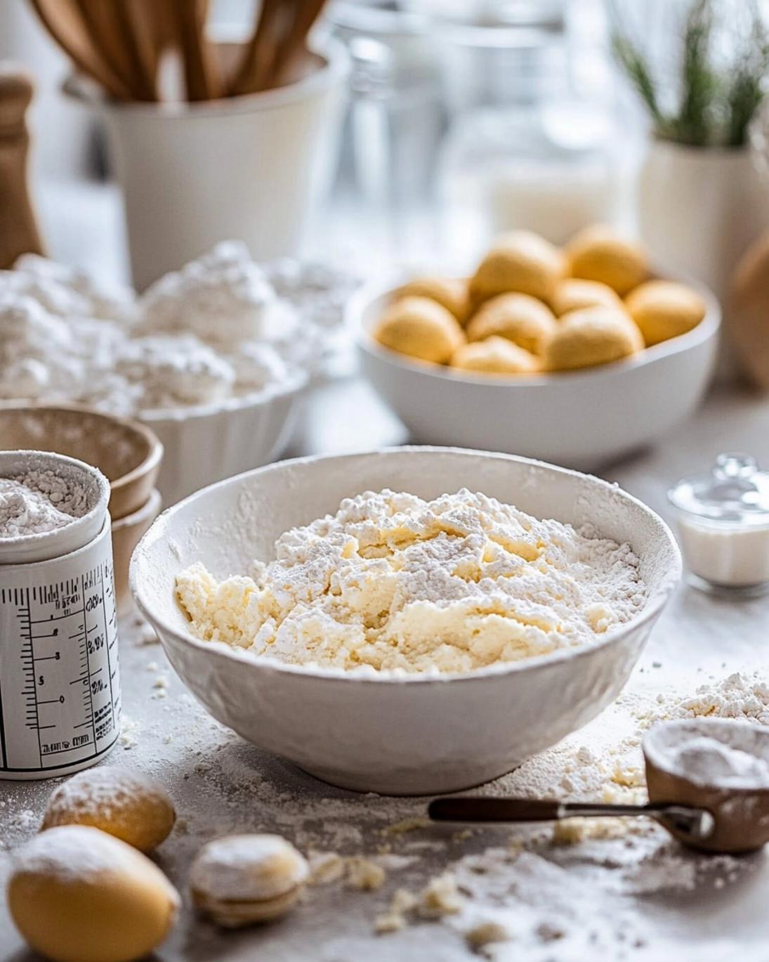 ingrediant of Classic Whipped Shortbread Cookies Recipe