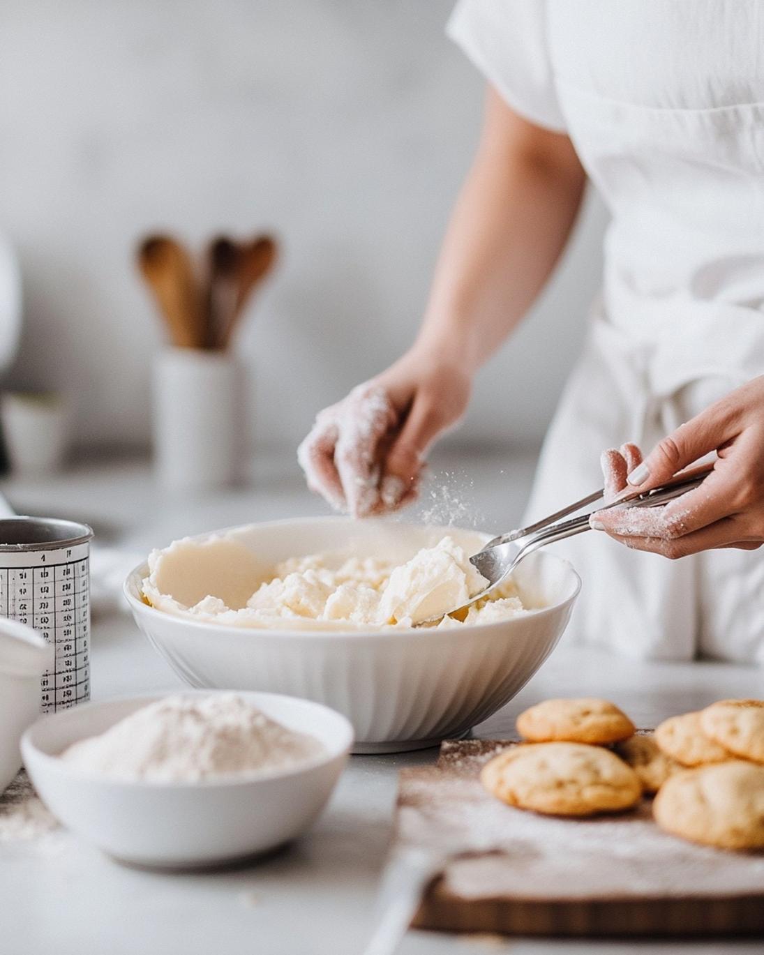 ingrediant of Easy 3 Ingredient Buttery Shortbread Cookies Recipe