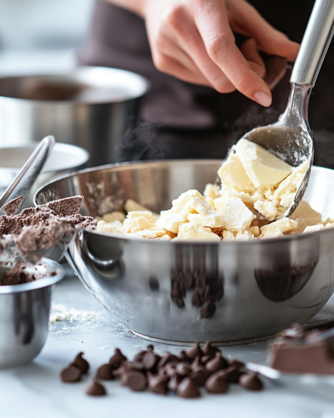 Easy Buttery Chocolate Chip Shortbread Cookies 2 ingrediant of Easy Buttery Chocolate Chip Shortbread Cookies