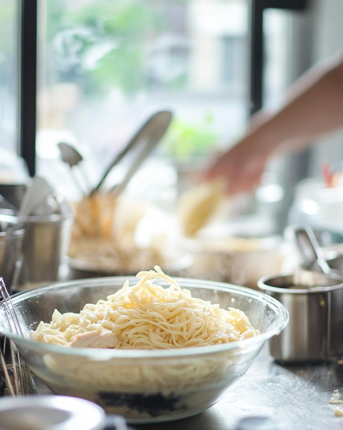 ingrediant of Easy Chicken Lo Mein with Tender Noodles Recipe