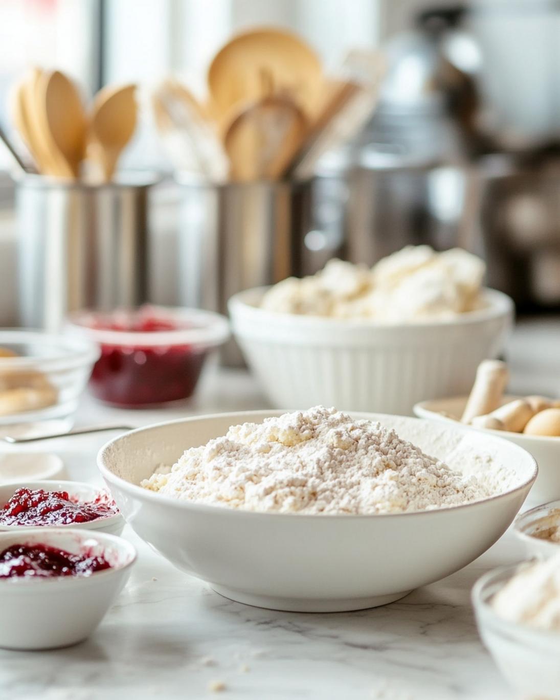 ingrediant of Raspberry Jam Shortbread Linzer Cookies Recipe