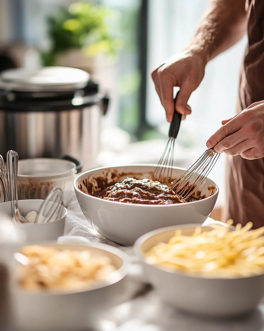ingrediant of Tender Crockpot Beef and Noodles Recipe 1